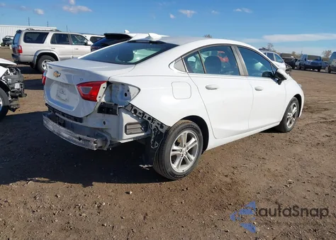 2017 Chevrolet Cruze Lt Auto z USA, uszkodzony, nr VIN 1G1BE5SM2H7137458